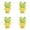 Green 4PCS, variant on Dog Toy Frog Toy Dog Squeak With Ringing Paper Toy Animal Dog Chew Toy Pet Interactive Toy Suitable For Puppies Small Dogs Medium Dogs, 15x24 cm, Green 1PCS