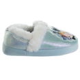 thumbnail image 4 of Disney Frozen Anna and Elsa Caring Sisters Toddler Girls' Dual Sizes Slippers - Blue, 5-6, 4 of 8