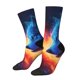 thumbnail image 1 of Balery Wolf Calcetas Largas con Estampado para Hombre y Mujer – Suaves y Transpirables, Talla Única (US 5-11), 1 of 6