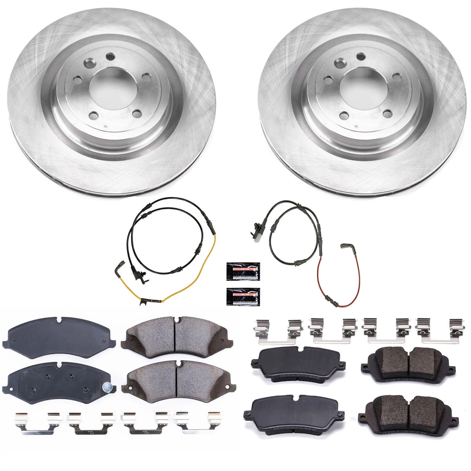 PowerStop Front and Rear Stock Replacement Brake Pad and Rotor Kit Fits: LAND ROVER Select Models KOE7260