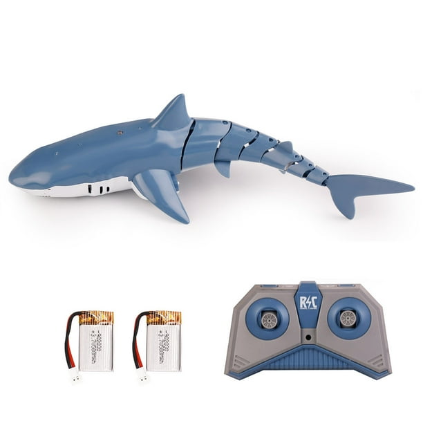 Remote Control Shark Toy, 2.4GHz RC Shark Boat for Swimming Pool ...