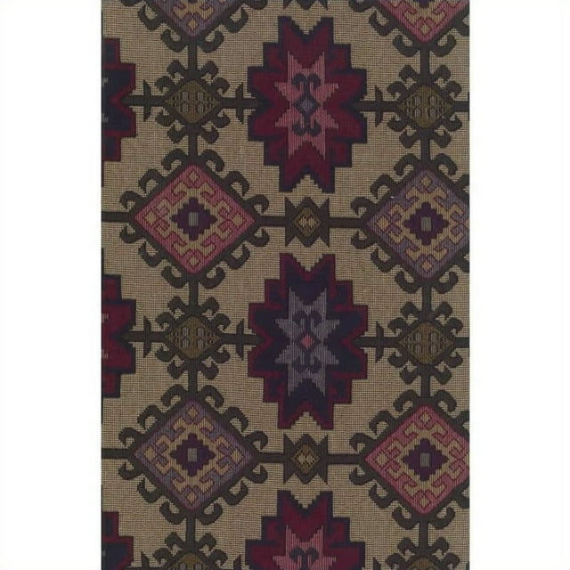 Pemberly Row Tapestry Full Size Futon Cover in Palomino -8" Full