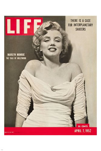 Marilyn Monroe Life Magazine Cover 8x10 Photo April 1952 