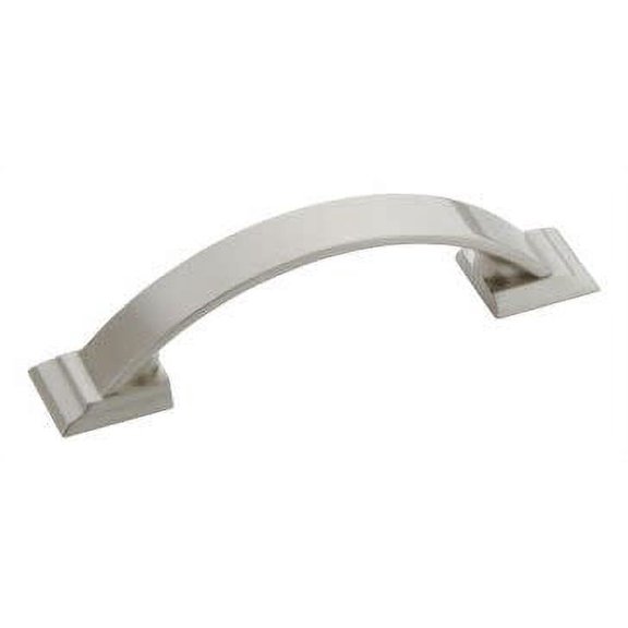 Amerock Candler Cabinet Pull 3 in. Satin Nickel 1 pk