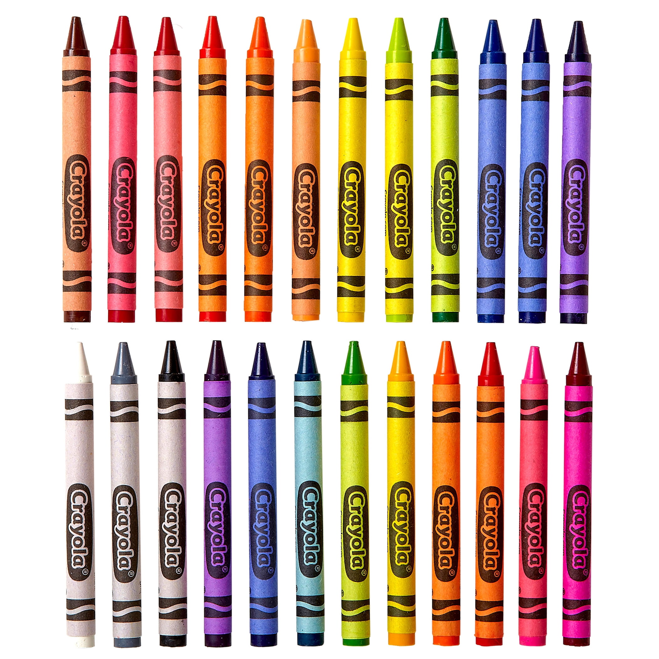 Crayola Crayons 24 Count (Pack of 12)