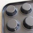 thumbnail image 4 of OUSITAID Mini 12-Cup Muffin Pan Non Stick Cupcake Tray Mold Heat Resistance Bakeware (26*19.5*2cm), 4 of 4