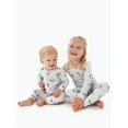thumbnail image 3 of Modern Moments by Gerber Toddler Neutral Super Soft Tight Fitting Pajama Set, 2-Piece, Sizes 12M-5T, 3 of 15