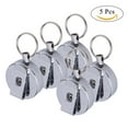 thumbnail image 1 of Noref Recoil Key Ring Belt Chain,60cm Retractable Pull Chain Recoil Key Ring Keychain Belt Clip Metal Card Holder,Key Ring Belt Chain Card, 1 of 7