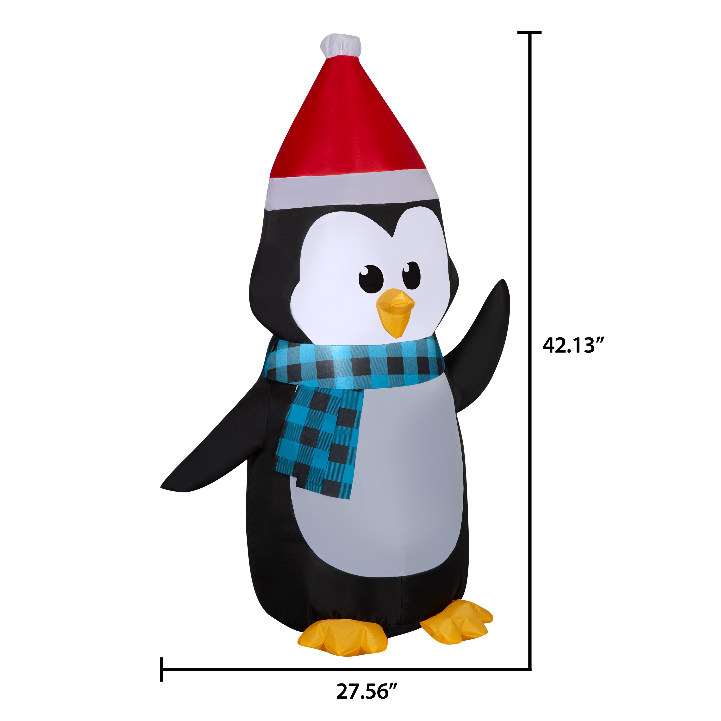 Airblown Inflatables 3.5 Foot Christmas Penguin - Walmart.com