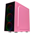 thumbnail image 2 of PC Gaming Xtreme AMD Radeon RX 6600 Ryzen 5 5500 16GB SSD 500GB Monitor 23.8 144Hz WIFI Rosa, 2 of 6