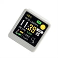 thumbnail image 2 of Estación Meteorológica Inteligente Coreana con Wifi, Pantalla Portátil de Escritorio con Alarma de Temperatura, Humedad y Tiempo, Reloj B, 2 of 5