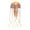 Orange, variant on Camnix 2*7.1inch Small Simulation Jellyfish Multi-color Fluorescent Simulation Jellyfish Swimming Pool Decoration Suitable For Swimming Pool Aquarium Fish