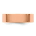 thumbnail image 4 of Quality Gold RFLL060-8.5 14K 6mm Rose Gold LTW Flat Band - Size 8.5, 4 of 4