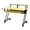 Yellow, variant on Bowery Hill Contemporary Wood Music Recording Studio Desk in Black