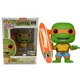 thumbnail image 3 of NUEVA llegada funko pop Tortugas n.º 18 Miguel Ángel con tabla de surf n.º 1019 Figuras de acción de anime Juguetes Colección Muñecas Regalos para niños, 3 of 4