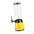 thumbnail image 4 of Dispensador de cerveza Mimosa Tower 3L con tubo frío Margarita para mesa amarillo, 4 of 9