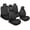 Black - Deluxe (Full Set), variant on Looney Tunes Car Seat Covers – 2-Piece Front Seat Covers – Universal Fit for Cars Trucks SUV Seat Covers for Car Cute Cartoon Car Accessories