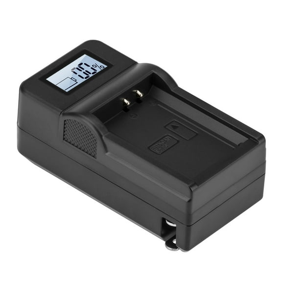 Green Extreme Compact Smart Charger with LCD Screen for Canon LP-E10