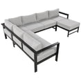 thumbnail image 5 of Newboti Furniture U-shaped multi-person outdoor sofa set, suitable for gardens, backyards, and balconies. 86151, 5 of 16