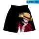 thumbnail image 3 of Pantalones cortos con estampado digital 3D de anime ONE Piece Monkey D Luffy Roronoa Zoro Ace Edward Newgate Kaidou, pantalones cortos casuales holgados para playa, 3 of 5