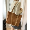 thumbnail image 3 of Kukuzhu Corduroy Tote Bags Women Large Shoulder Hobo Bags Handbags Purse Stylish Satchel Purses Handbag 2023, 3 of 7