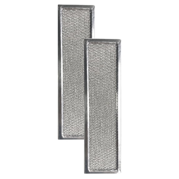 Air Filter Factory 3-1/2 x 13-1/4 x 3/32 Aluminum Grease Filters 2-Pack