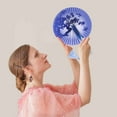 thumbnail image 4 of Magnetic Suction Folding Fan | Ancient Style | Children's Dance Hanfu Fan | 18CM/36CM | Lightweight Polyester | Easy Open Design | DIY Crafts & Photography Prop | Elegant Gift Option, 4 of 5