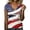 C-Multicolour169, variant on DHFJKG V Neck T Shirt Women Short Sleeve Independence Day US National Flag Tees 250 Years Anniversary USA Shirts