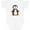 AA-White, variant on Inktastic Cute Penguin, Penguin With Red Bow Tie Boys or Girls Baby Bodysuit
