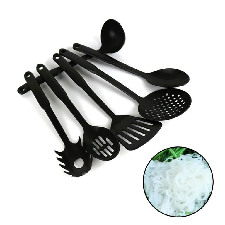 Culinary Couture Black Silicone Cooking Utensils Set of 6, Non-Stick  Heat-Resistant Silicone Kitchen…See more Culinary Couture Black Silicone  Cooking