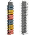 thumbnail image 1 of CHAO Almacenamiento Colgante con 24 Bolsillos - Gris, Tela Oxford Plegable para Colgar Camisas, Jeans, Calcetines para Colgar, 1 of 5