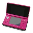 thumbnail image 2 of Restored Nintendo 3DS Game Console, Gloss Pink (Refurbished), 2 of 5