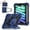 Navy Black, variant on Dteck Case for iPad Mini 7 (A17 Pro) 2024/ Mini 6 8.3" with Screen Protector Soft TPU Film Pencil Holder 360 Rotating Hand Grip Stand,Drop-Proof Case for iPad Mini 7th/6th Generation 8.3",Navy Black