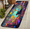 Multicolour 4, variant on CURLYOOT Cute Cat Floral Runner Rug 2'x6' Washable Kitchen Runner Rug Indoor Non Slip Laundry Rugs Floor Carpet for Hallway Kitchen Entryway Bedroom Living Room