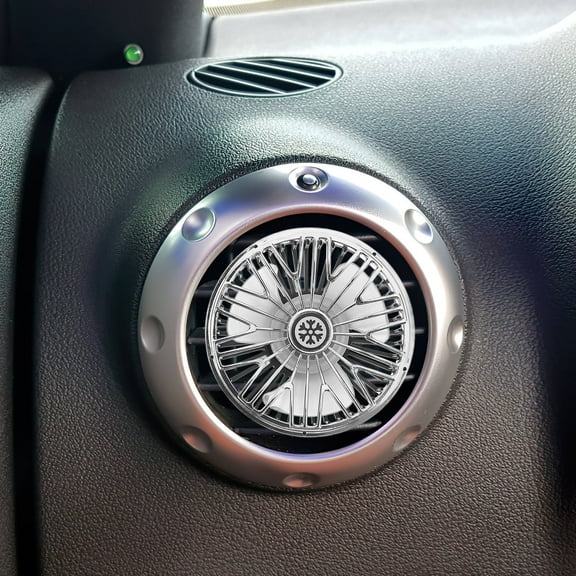 WHAMVOX Portable Car Fan Vehicle Air Vent USB Charging Cooling Fan for Car Interior Air Vent Clip Fan for SUV Truck and RV Summer