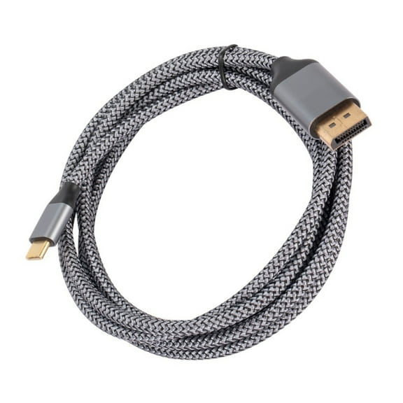 USB C To Displayport 1.4 Extension Cable Male to Male Cord Support 8K@60Hz Bidirectional Transmission