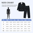 thumbnail image 4 of Susaid Gamepads Print Men's Long Sleeve Pajama Set, Two-Piece Button-Down Loungewear PJs Set, Comfortable Sleepwear for Relaxation-X-Large, 4 of 7