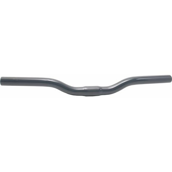 Mountain Bike Handle Bar - Gray, 6 x 22 in.