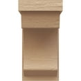 thumbnail image 2 of 9"W x 9"D x 18"H Wide Emerson Rough Cedar Woodgrain TimberThane Corbel, Primed Tan, 2 of 6