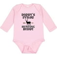 thumbnail image 3 of Inktastic Daddy Future Hunting Buddy Boys or Girls Long Sleeve Baby Bodysuit, 3 of 5