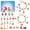 A, variant on Advent Calendar 2024 Christmas Advent Calendar 2024 2024 Christmas Advent Calendar Gifts, DIY Bracelet Making Kit for for Child Adult, 24Days Christmas Countdown Calendar Jewelry Gifts
