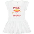 thumbnail image 3 of Inktastic Kawaii Miso Happy Girls Baby Dress, 3 of 5