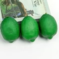 thumbnail image 5 of Luxtrada 12/6pcs Fake Lemon Artificial Fruits Lifelike Lemons Simulation Lemon Green and Yellow Lemon Mixed Set for Home Fruit Shop Supermarket Desk Office Or Props, 5 of 9