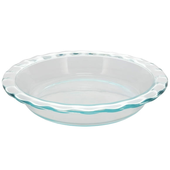 Pyrex Easy Grab Assiette à Tarte en Verre de 9,5 Po (Lot de 3) Fabriquée aux É.-U.