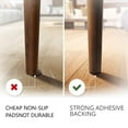 thumbnail image 3 of Non slip furniture pads-24 PCs 2inch(50.8mm) furniture grippers, non skid for furniture legs, self adhesive rubber furniture feet, anti skid furniture hardwood floor protector keep furniture in place!, 3 of 7