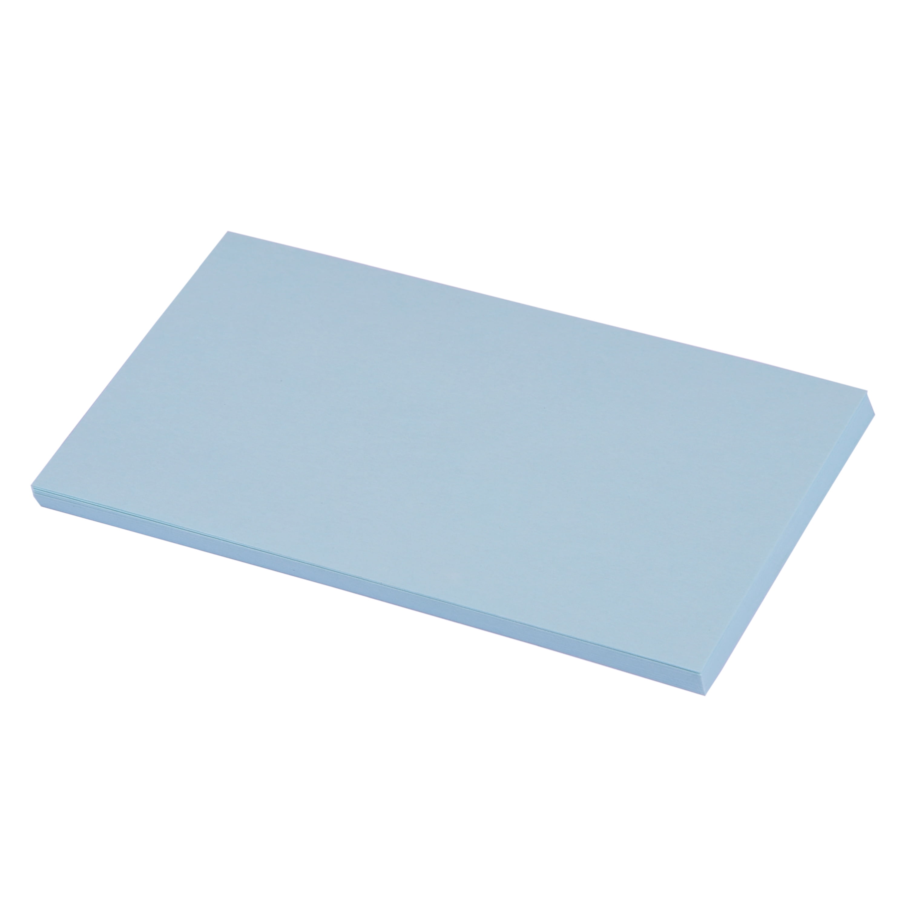 Pen+Gear Blank Index Cards, Pastel Colors, 100 Count, 3" x 5"