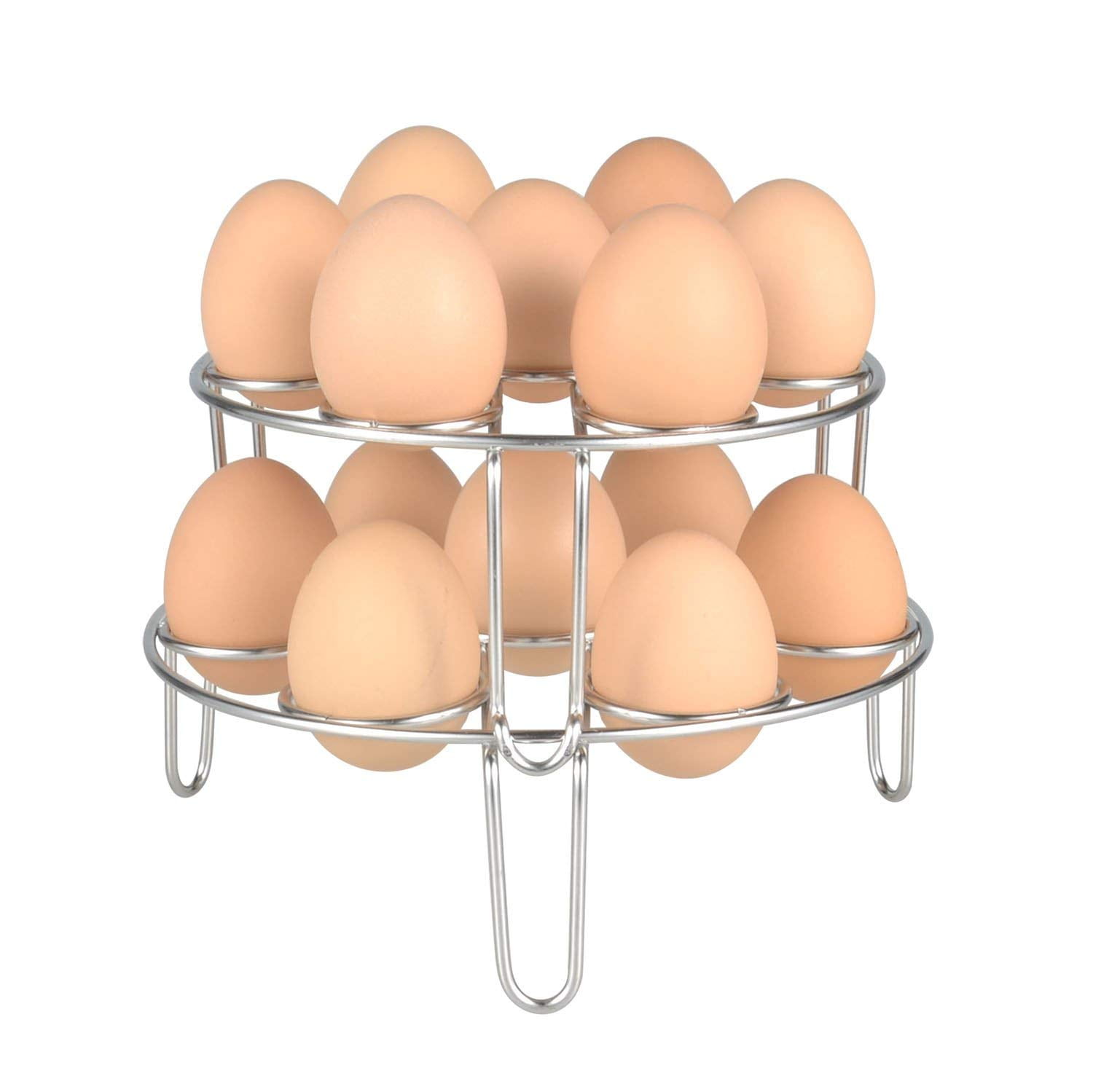 Instant Pot Egg Steamer Rack, Egg Cooker Stand for Pressure Cooker