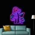 thumbnail image 5 of Handmadetneonsign Colorful Mushrooms Neon Sign, Mushrooms Wall Art Decor, Home Bedroom Wall Decor, 5 of 5