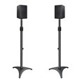 thumbnail image 1 of Soportes de altavoz ajustables en altura Mounting Dream MD5401, base resistente, tubo extensible, capacidad de 11 libras por soporte, ajuste de altura de 35.5-48", 1 of 3
