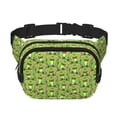 thumbnail image 1 of Easygdp Cute Green Frog Fanny Packs para Mujeres y Hombres, Bolsa de Cinturón, Bolsos de Cruz para Trabajo/Correr/Senderismo, 1 of 9